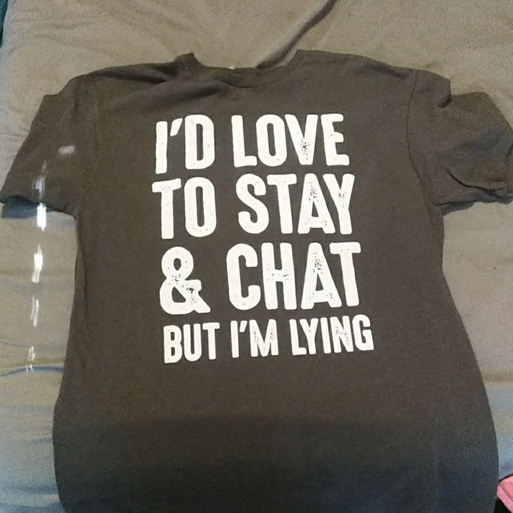 Gray graphic t shirt